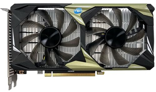 SIMPLETEK - Scheda Video Low Profile 6GB GDDR6 | PCIe 4.0 x8 | Supporta 4K 120 Hz HDR e 8K 60 Hz HDR | Ray tracing