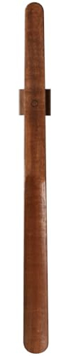 CNAFGBGG Skohorn i trä, 50 x 40 cm magnetiskt Sapele-skohorn långt handtag, enkel och snabb användning väggmonterad för alla typer av skor.