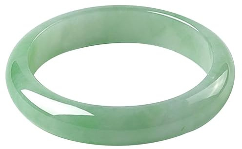 SQPZM Jadearmband für Damen, zertifizierter Naturjade-Schmuck der Güteklasse A, luxuriöses Geschenk für sie, Jubiläumsgeschenk