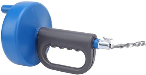 Generic Serpente di Drenaggio Professionale Coclea Ergonomico Design dell'impugnatura Strumento per il Detergente per la della Cucina, Acciaio Al Carbonio (#2)