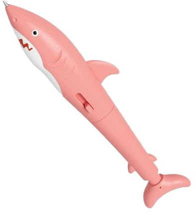 Penna a spruzzo d'acqua, penna a sfera scherzosa, giocattolo scherzoso, a forma di squalo, articoli di cancelleria per la scuola, trucchi esilaranti per uffici, interni, casa, esterni, viaggi