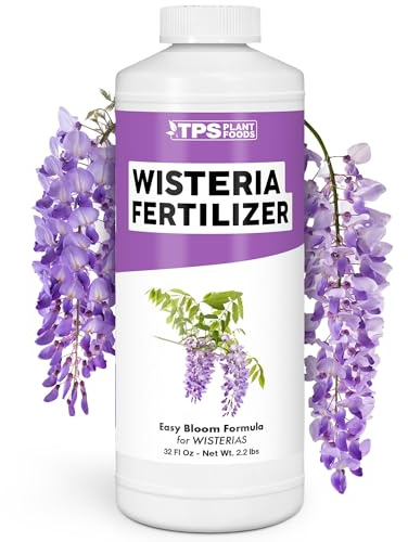 Wisteria Fertilizer – Liquid Plant Food for More Blooms, Stronger Vines & Healthy Root Development, 32 oz