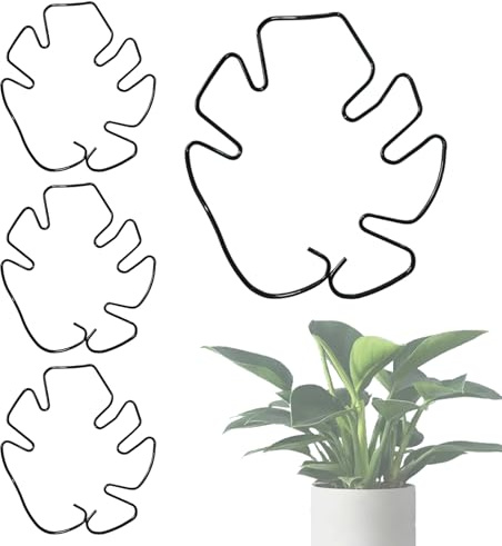 Generico Supporto per Piante - Il Pezzo di Pianta Supporta Green Fioriere A Canne di con Banda Fiorista da 27 Cm | Supporto A Stelo Flance | per I Tavoli Domestici Porta di Sostituzione di | RI