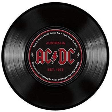 AC/DC 1012517710 Mousepad; - Schallplatte 20 cm