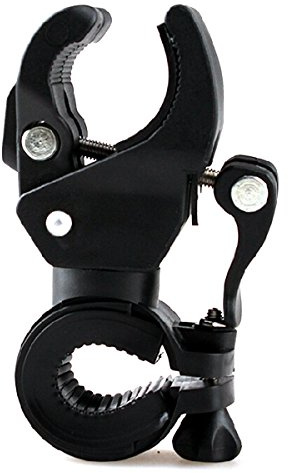 Voarge Taschenlampen Halterung, Fahrrad licht Halterung, Bike Mount Taschenlampe Torch Mount Clamp Clip Halter Griff Lenkerhalterung, Radfahren Clip Clamp