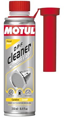 Motul - Detergente per Filtri Antiparticolato Diesel - Additivo per Dpf Motori Diesel - Riduzione dei Consumi e delle Emissioni - Ideale Prima della Revisione - Dpf Cleaner Diesel - 300 ml