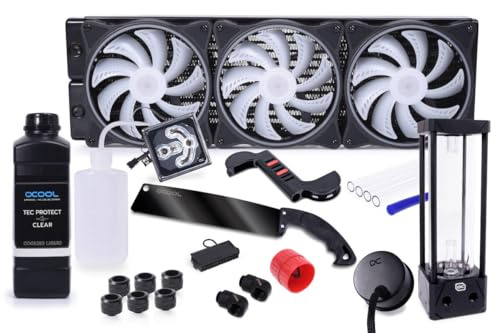 Alphacool Core Hurrican 420 mm XT45 HardTube Water Cooling Set