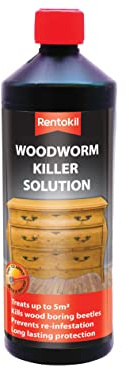 RENTOKIL WOODWORM KILLER SOLUTION 1L