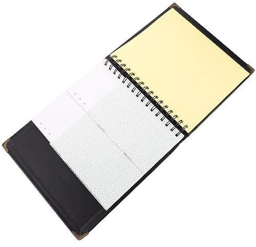EXCEART Bill Collection Book Storage Album for Train Tickets Loose-leaf Cards Holder Souvenir Organizer