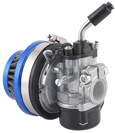 Carb Motorräder Motor Vergaser Vergaser Mit Pod Luftfilter 2 Takt Pocket Bike 47cc 49cc Für Mini Quad ATV Dirt Bike Für Mini Moto Go Kart Buggy Vergaser (Color : Blue A)