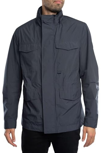Ted Baker Men's Nylon Field Jacket, Navy, 3XL