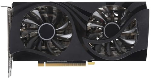 Yanmis Scheda Grafica GPU RTX4060Ti 8G GDDR6, Scheda Video per Giochi per Computer a 128 Bit Modulo di Raffreddamento Integrato per WIN10 11, per LINUX