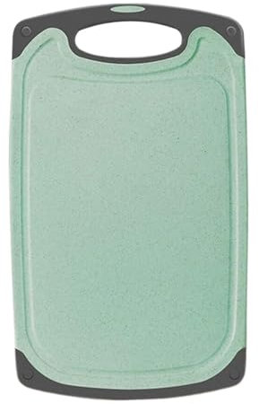 Schneidebrett Küchenbrett Schneidebrett Für Die Küche, Schneidebretter Aus Weizenstroh Mit Saftrillen Und Leicht Zu Greifendem Griff Schneidebretter Cutting Board (Color : D, Size : L)