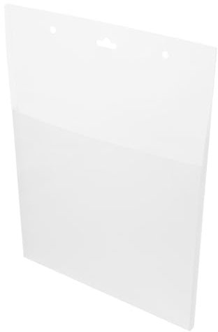 HOMOCONO Acryl Prospektständer Wandmontage Transparentes Informationsdisplay Für Broschüren Flyer Und Dokumente Robuster Eleganter Literaturhalter Für Büro Und