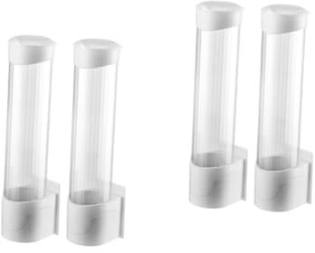 Alipis 2 Set Portabicchieri Di Carta Da Appendere Muro Portabicchieri Da Parete Dispenser Per Bicchieri Da Bagno Distributore Di Bicchieri D'acqua Nessun Portabicchieri Pc 2 Pezzi * 2