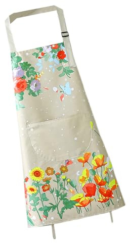 Ukbzxcmws Delantal de cocina impermeable a prueba de manchas transpirable delantal de cocina para profesionales culinarios cómodo