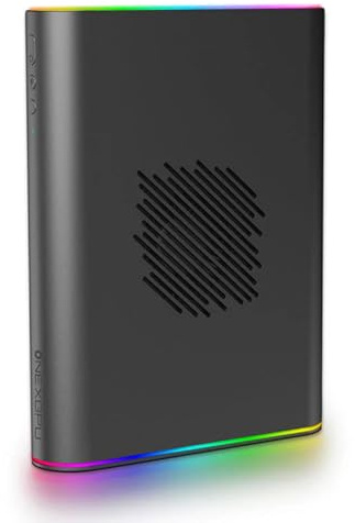 ONEXGPU 2 Ultimate eGPU – AMD Radeon RX 7800M | OCuLink, USB4, Thunderbolt | RGB Lighting | High-Performance External GPU | 12 GB of RAM GDDR 6
