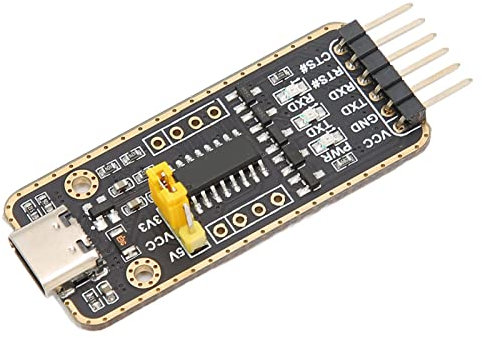 Phefop Convertidor de Alta Velocidad -USB -u -uart -ttl con Protección contra Sobretensión -6pn Serie Adapter para, Salida Conveniente de 3.3 V/5 -V
