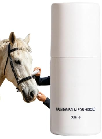 Lugnande Balsam För Hästar 50 ml Portabel Precision Husdjurstillbehör | Häst Avslappnande Roll-On Balsam För Träning Resor Daglig Skötsel Och Vård I Torrt Klimat Och Våta