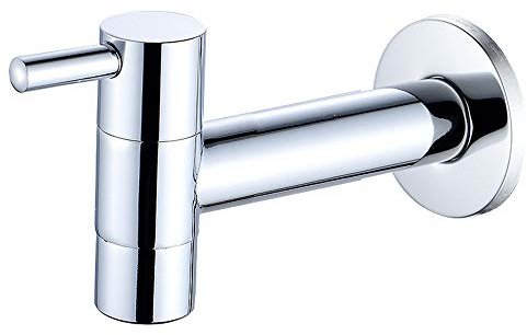 Einhebel-Wandarmatur, kaltes Wasser, Badezimmer, WC, Waschbecken, Badewanne, Messingarmaturen, Waschmaschine, Gartenarmaturen, verchromt