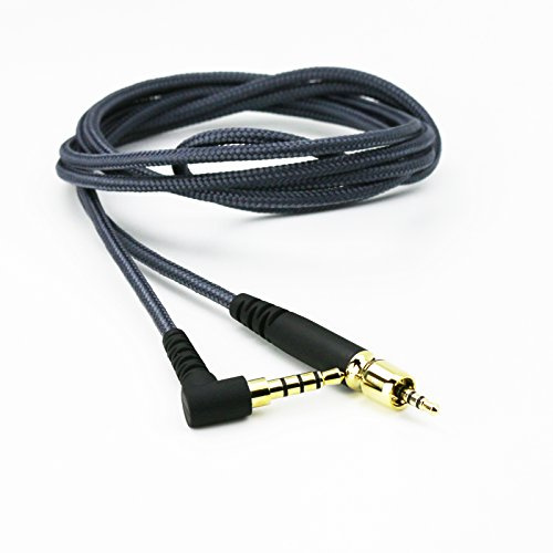 Câble Audio de Rechange Compatible Avec Casques Sennheiser Game One, Zero, PC 373D, GSP 350, 500, 600 - 2 m