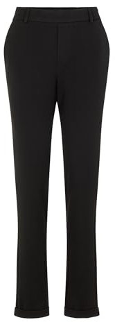 VERO MODA dam Byxor Vmmaya Mr Loose Solid Pant Noos, Svart (svart svart), M / 34L
