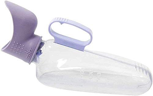 Urinflasche Mobile Urinal-Toilette für Männer/Frauen, Urinflaschen mit Deckel und Stopfen für Krankenhausreisen nach Hause Camping für ältere Männer, Männer und Frauen