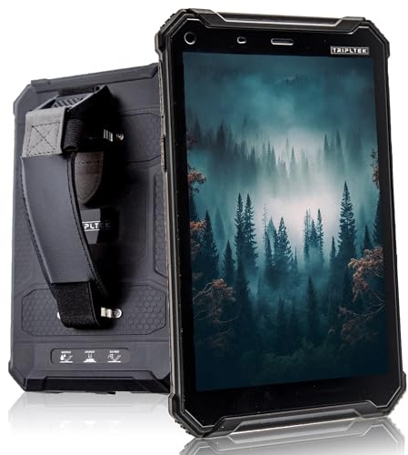 TRIPLTEK 8 PRO (4G LTE, 256GB) Ultra Bright 1200 nits, 8GB RAM, Android 10, Long Battery Life 12200mAh, Rugged Military Construction, Waterproof IP68, Brightest Tablet/Phone on The Market