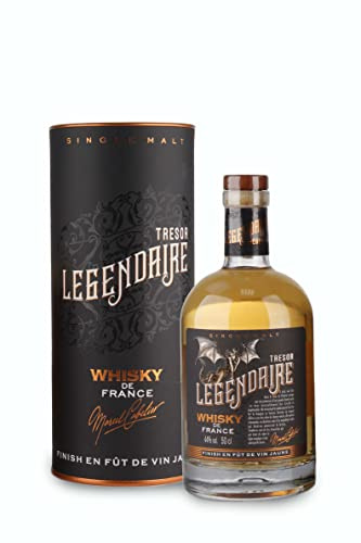 Marcel Cabelier - Légendaire Réserve Single Malt Whisky en étui cadeau, finish en fût de vin jaune du Jura, 44° alc. (1 x 0,50 L)