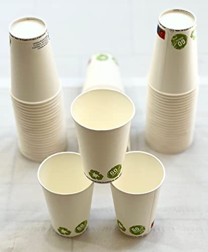 Very Wood Compagny 1000 Gobelets café Espresso 8 oz, 240 ml en Carton pour Café, Thé et boisson a Emporter ou sur place.