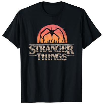 Stranger Things Sunset Logo T-Shirt