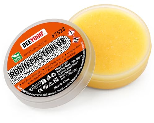 BEEYUIHF Rosin Solder Flux, Flux for Soldering for SMD BGA LED PCB IC CPU Electronic Repair & Soldering (1 PCS)