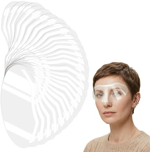100 Stück Dusche Gesicht Augenschutz Nach Augen Op Haare Waschen Erwachsene Augenschutz Haare Waschen Leicht Einfach Zu Verstauen Robust Und Komfortabel Hohe Transparenz Ideal Für Haarstyling Make-Up