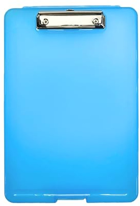 Janrax Klemmbrett-Box, A4, Blau
