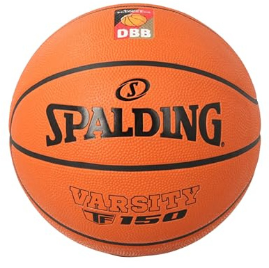 Spalding Unisex – Erwachsene TF Series DBB Varsity TF-150 Sz6 Ball, Orange, 6