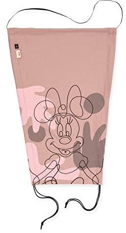 hauck Pare-Soleil Universel pour Bébé avec Protection Solaire 50+, Réglable, Pliable, Compatible avec Poussette, Landau, Nacelle - Minnie Mouse Rose