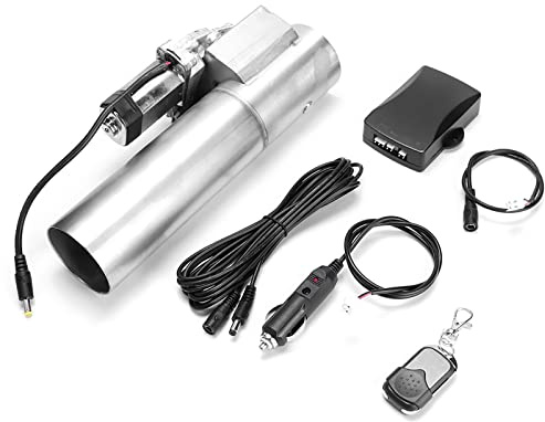 Motore di Interruzione dello Scarico Elettrico 2.5in In Acciaio Inox Tubo di Scarico Elettrico Tubo di Scarico Ritaglio E-Cut Out Valvola di Telecomando Accessori Auto