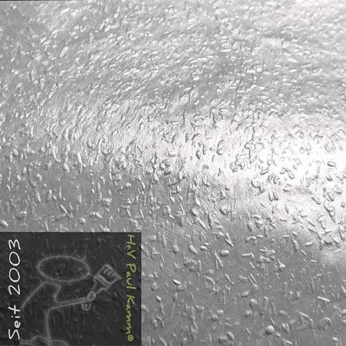 H+V Paul Kamm® Metallic Wandfarbe 2kg (ca.2Liter) Effektfarbe, Wandfarbe Innenbereich, Glitzer, Glitzereffekt, Glitter, Metallisch, Schimmer