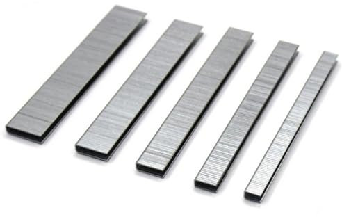 XiBany 3610 Stück 410J 413J 416J 419J 422J Heftklammer-Tacker for Elektrotacker, Nagler, Möbel, Holzbearbeitung, Nägel, Handwerkzeug