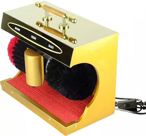 Cireuse de Chaussures entièrement Automatique, cireuse de Chaussures à Induction Automatique, Machine de Cirage de Chaussures électrique Automatique, polisseuse de Chaussures, Brosse de Nettoyage po