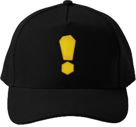 RDCGRS Baseballmütze im Freien NPC Quest Giver Spiel MMORPG #FakeNews Kapuze Luxus Hut Strand Mann Mützen Hut Mann Damen