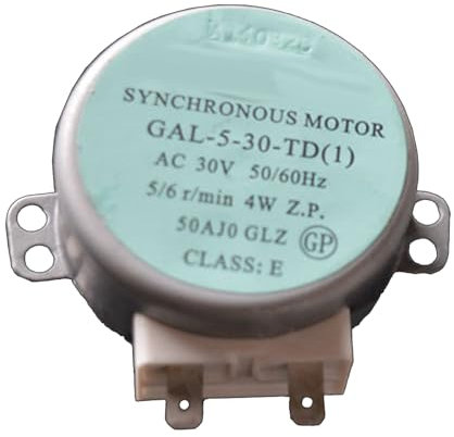 HUAYUWA Ersatz AC-30V GAL-5-30-TD Mikrowellenofen Synchronmotor kompatibel mit GALANZ Mikrowellen-Drehteller Motorzubehör (GAL-5-30-TD)
