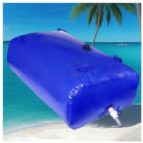 Collapsible Large-Capacity Water Storage Container, Portable Water Tank for Agricultural Irrigation Outdoor RV Emergency Water(2x1.5x1m/3000L/789gal)