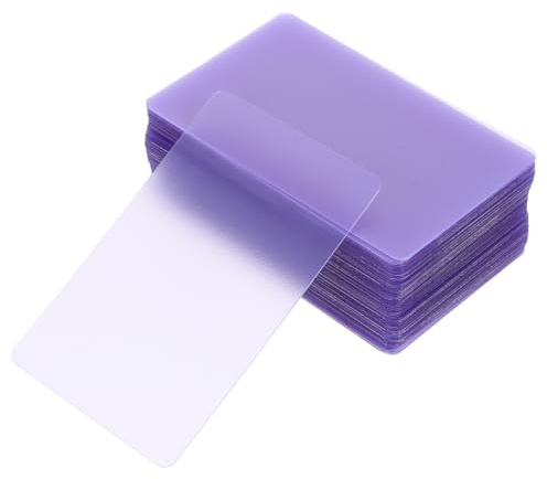 LIGIGWASH 100 Stück Handy Öffnungskarten PVC Hebelwerkzeuge Für LCD Bildschirm Reparatur Wiederverwendbar Transparent