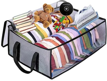 Organizzatore pieghevole per cappelli - Custodia da viaggio, design leggero e resistente, scatola protettiva pieghevole, due maniglie robuste | Per Fedora Cappelli sole avvolgere cappelli