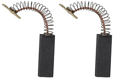2 Pcs Carbon Brushes Motor Fit Drum Washing Machine Engines 141344 141667 141504