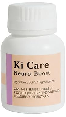 Ki Care Neuro Boost. Ginseng Siberiano y Probióticos. 30 Uds