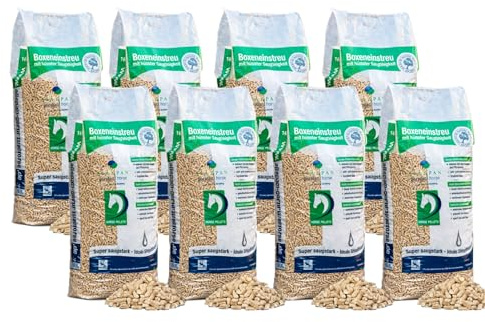 Allspan German Horse Pellets Pferdeeinstreu Holzpellets 8 x 14 kg (112 kg)