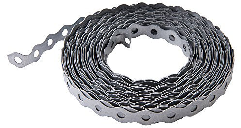 Fixman 308106 Bande d'assemblage galvanisée 17 mm x 10 m