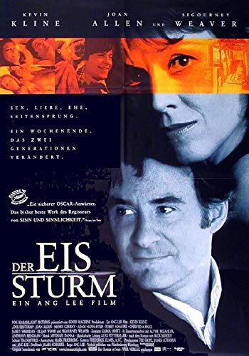 Der EisSturm (1997) | original Filmplakat, Poster [Din A1, 59 x 84 cm]